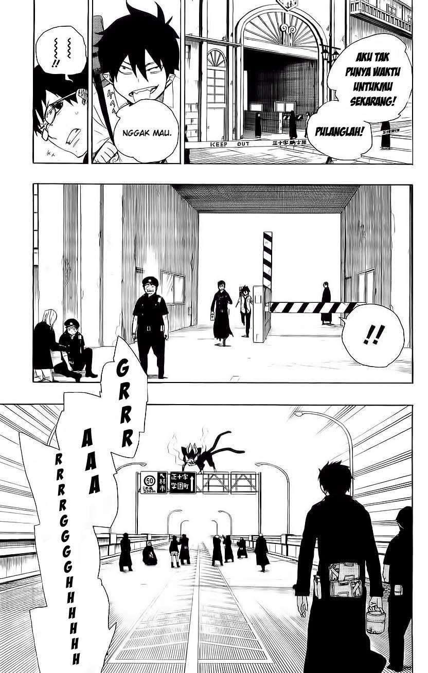 Ao no Exorcist Chapter 8 Gambar 17