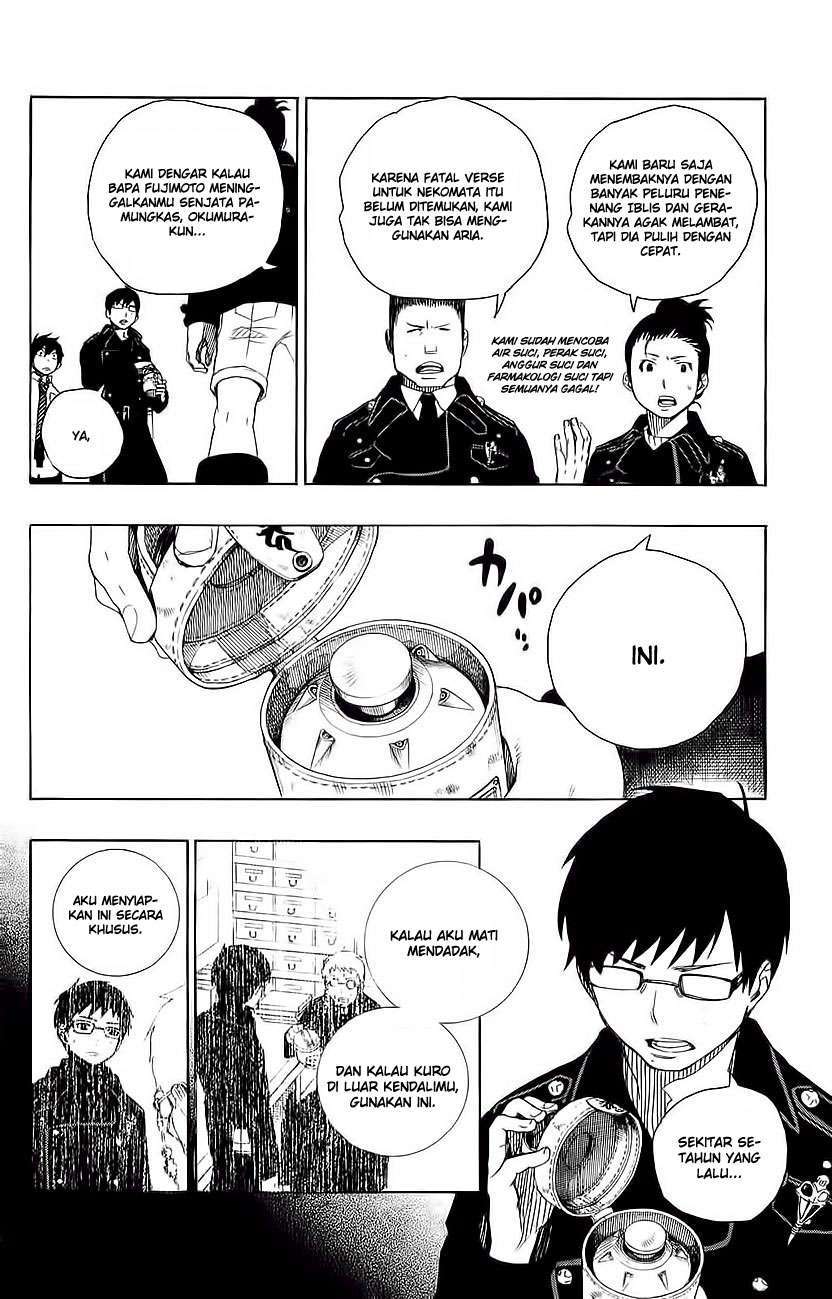 Ao no Exorcist Chapter 8 Gambar 22