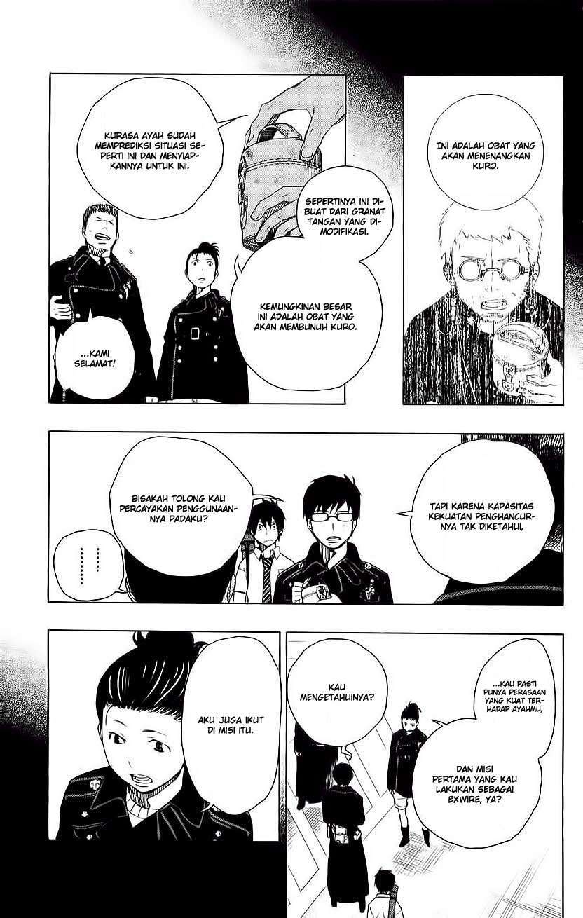 Ao no Exorcist Chapter 8 Gambar 23
