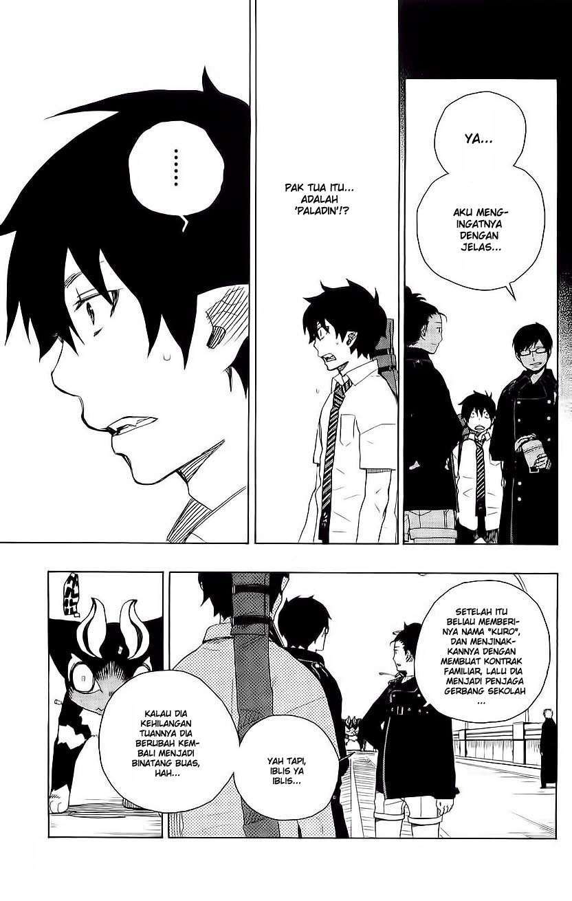 Ao no Exorcist Chapter 8 Gambar 27