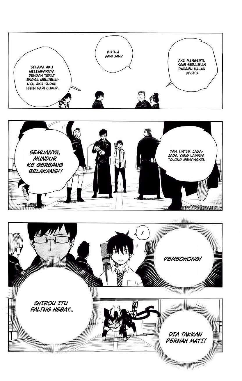 Ao no Exorcist Chapter 8 Gambar 28