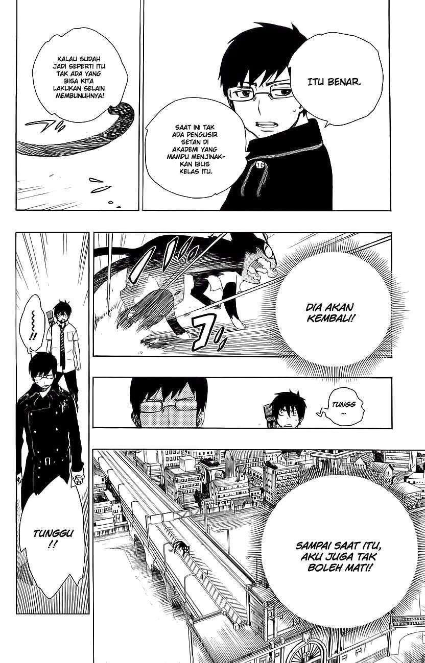 Ao no Exorcist Chapter 8 Gambar 30