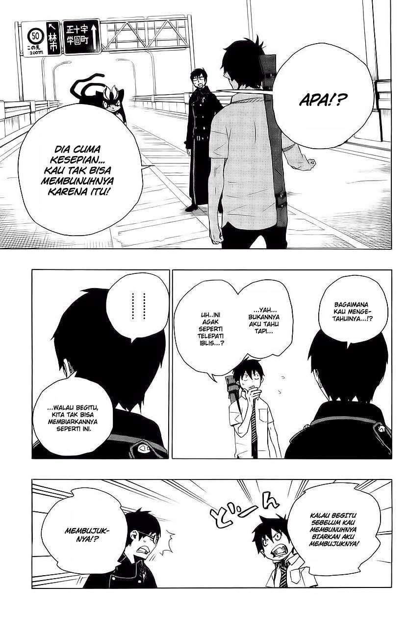 Ao no Exorcist Chapter 8 Gambar 31