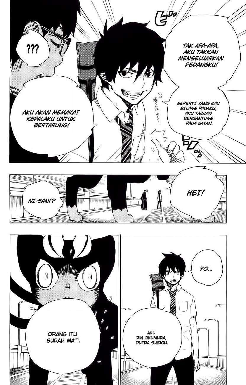 Ao no Exorcist Chapter 8 Gambar 32