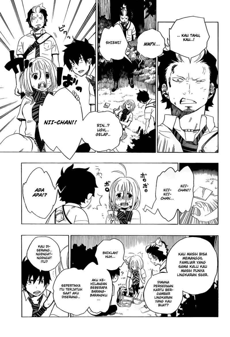 Ao no Exorcist Chapter 12 Gambar 8