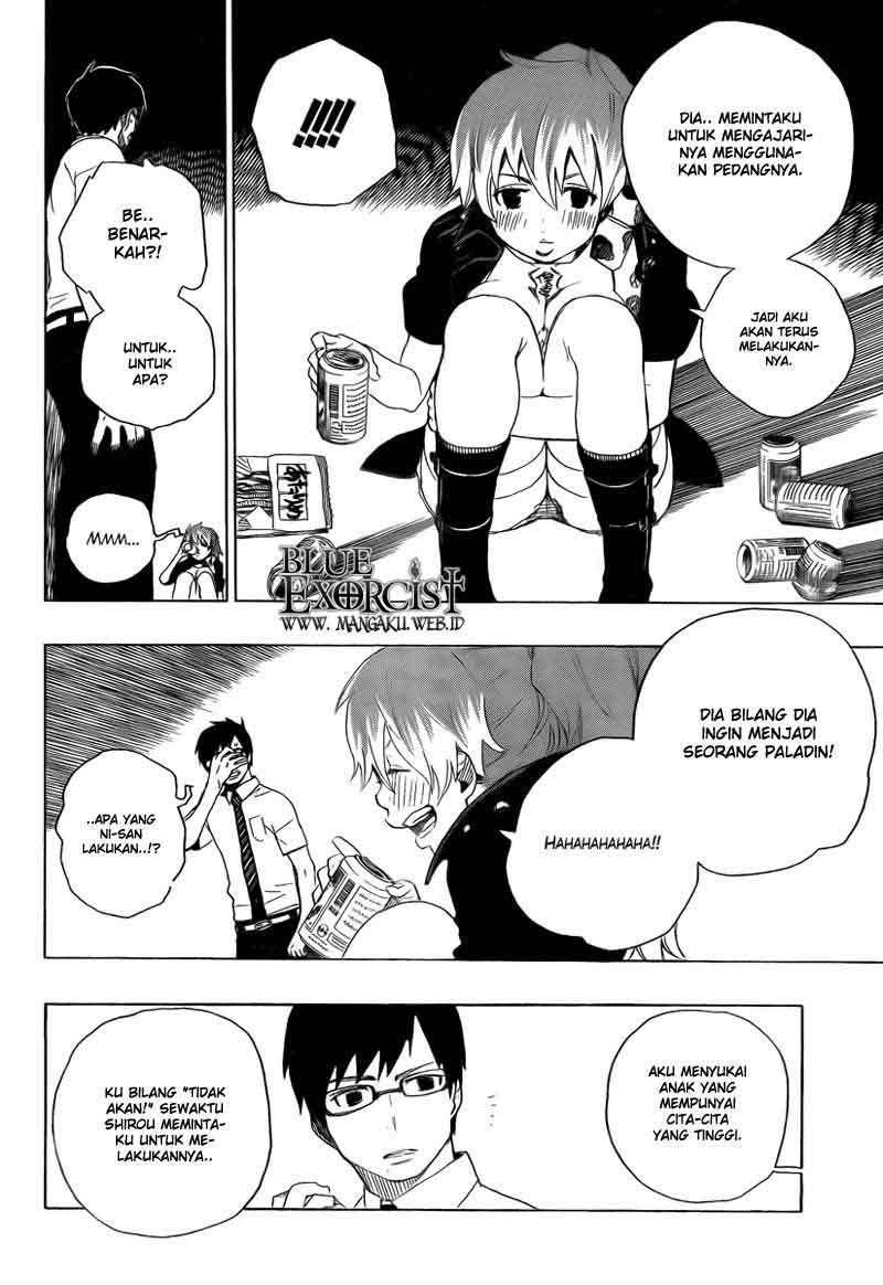 Ao no Exorcist Chapter 12 Gambar 13