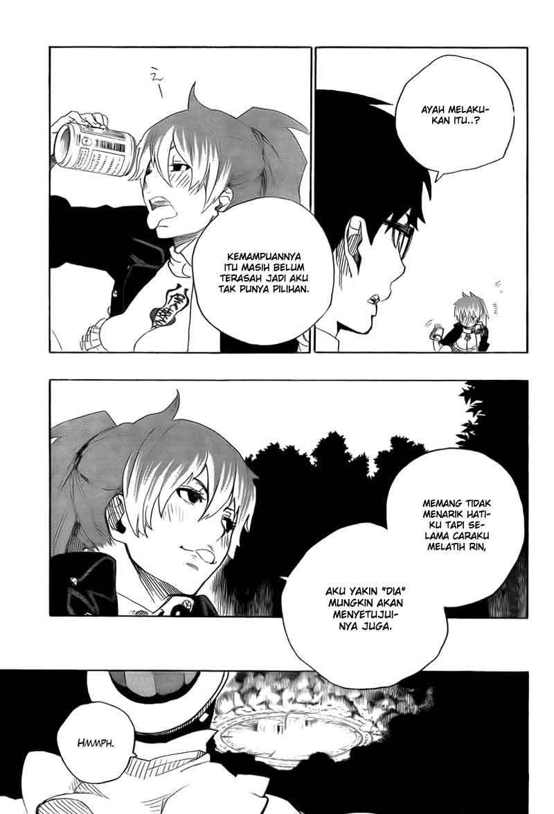 Ao no Exorcist Chapter 12 Gambar 14