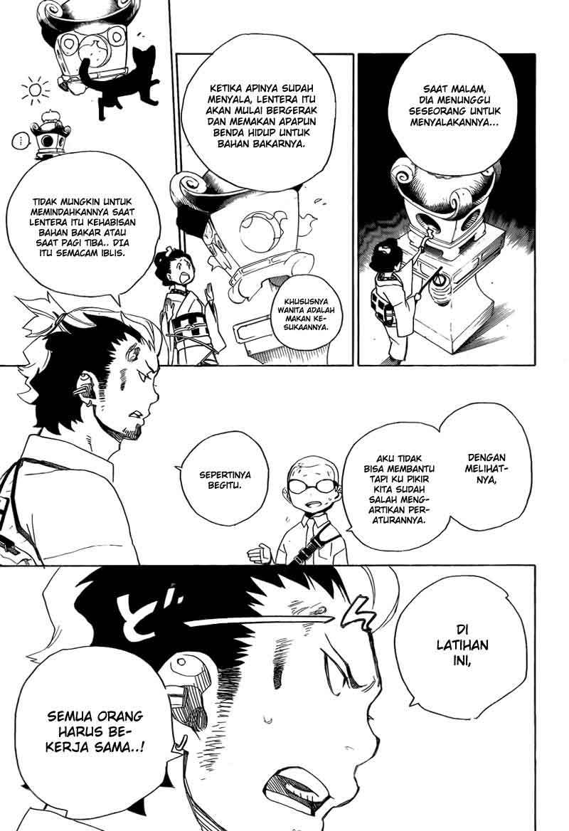 Ao no Exorcist Chapter 12 Gambar 18