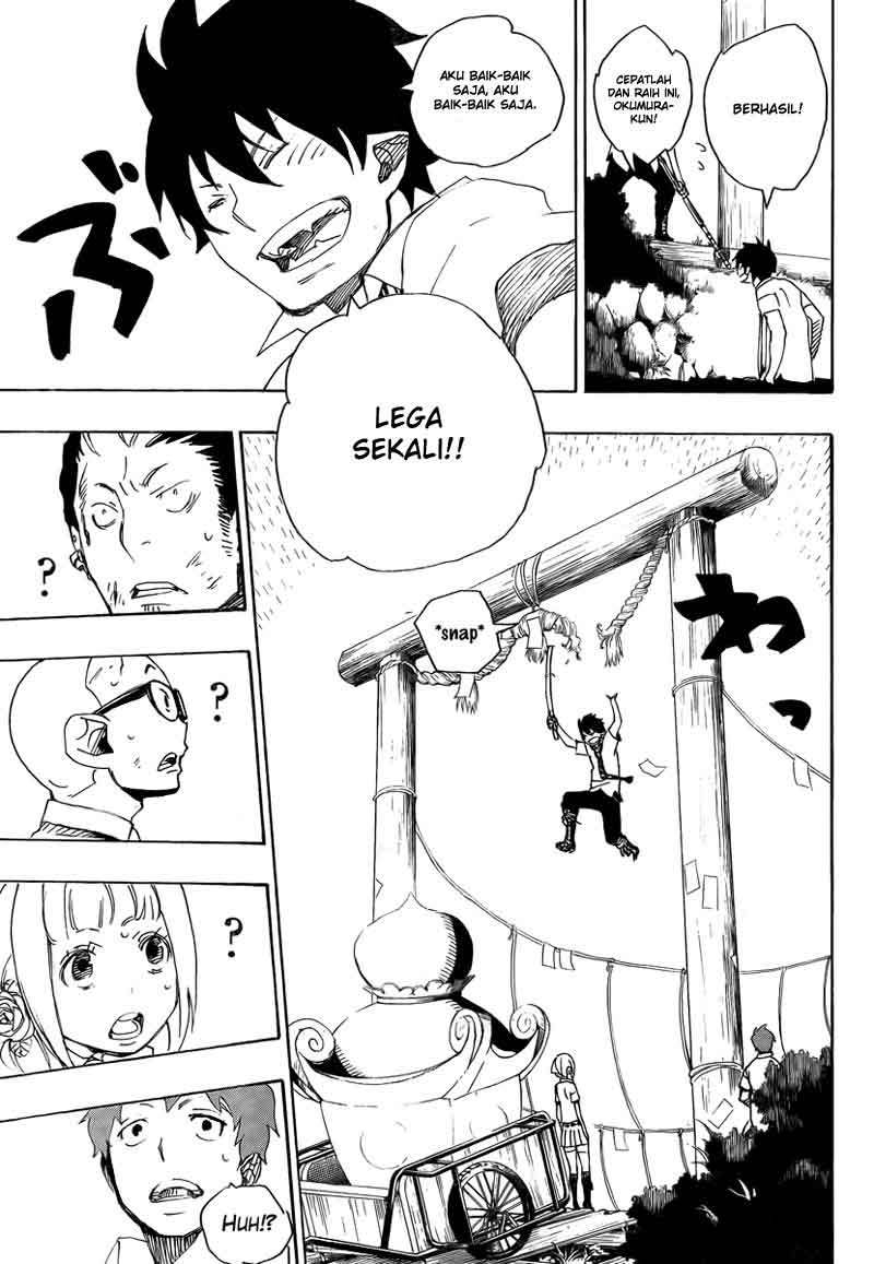 Ao no Exorcist Chapter 12 Gambar 34