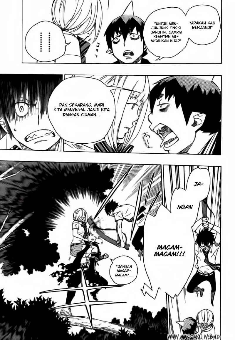 Ao no Exorcist Chapter 13 Gambar 20