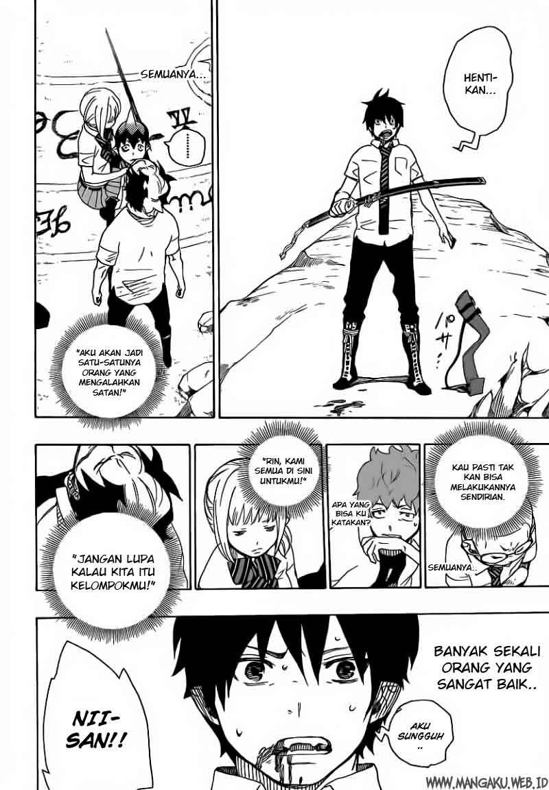 Ao no Exorcist Chapter 13 Gambar 32