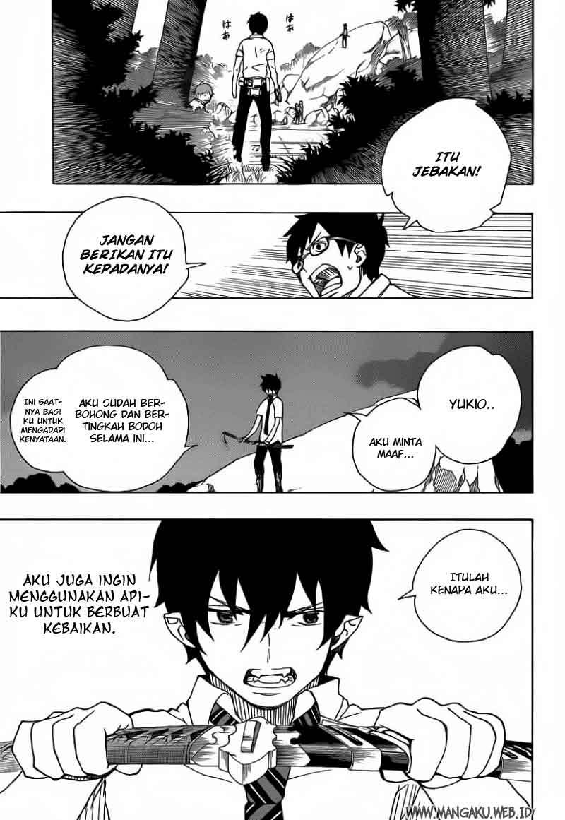Ao no Exorcist Chapter 13 Gambar 33