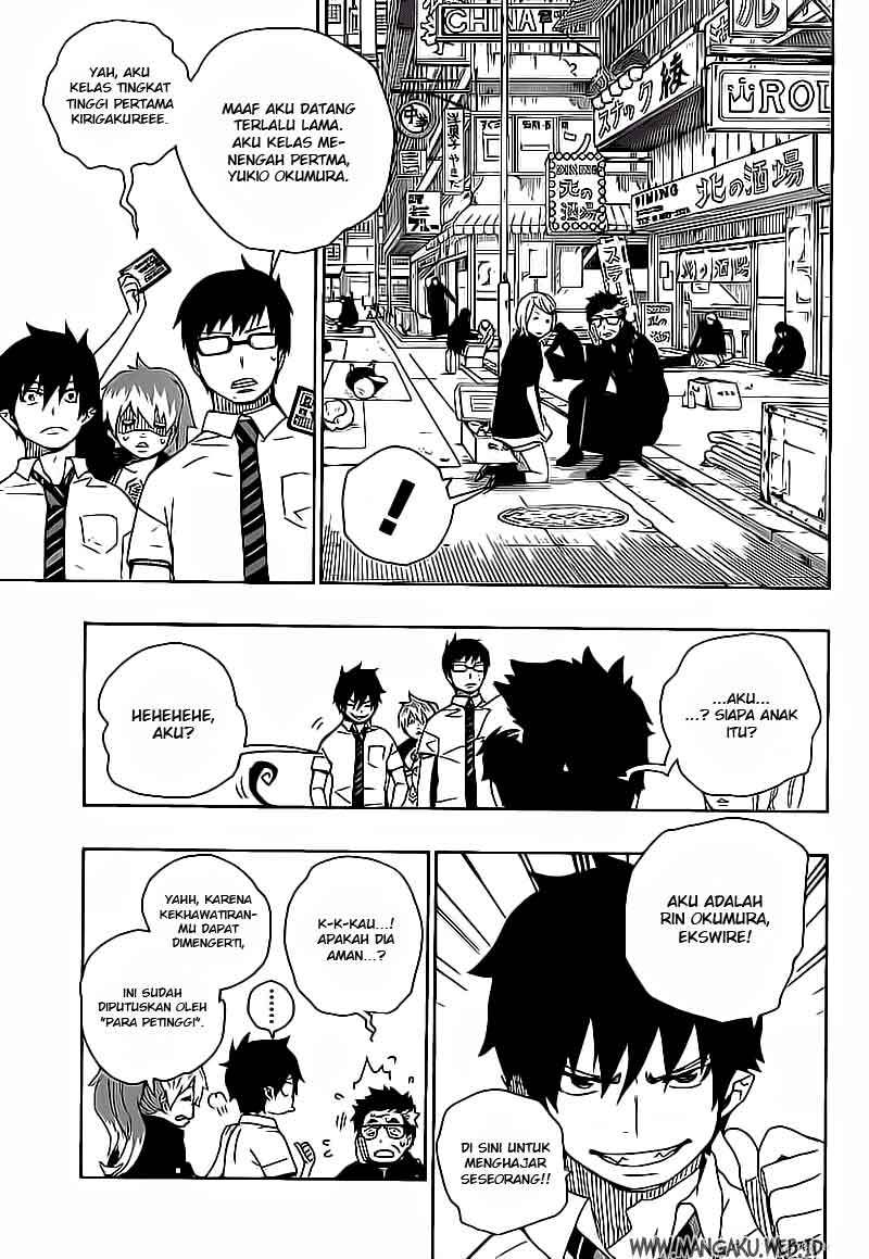 Ao no Exorcist Chapter 16 Gambar 7