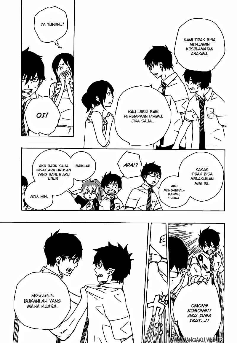 Ao no Exorcist Chapter 16 Gambar 13