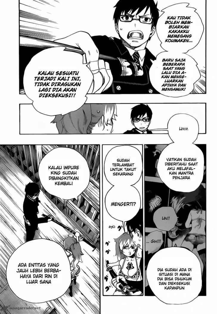 Ao no Exorcist Chapter 25 Gambar 35