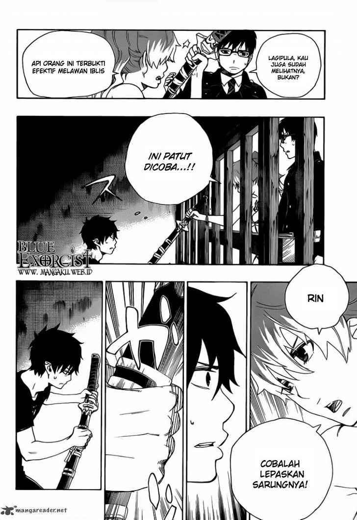Ao no Exorcist Chapter 25 Gambar 36