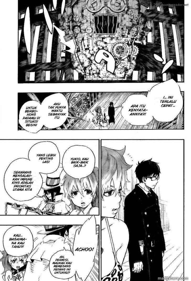 Ao no Exorcist Chapter 26 Gambar 6