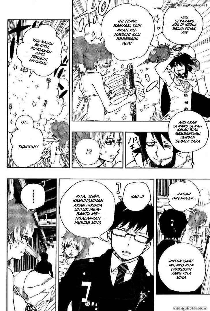 Ao no Exorcist Chapter 26 Gambar 9
