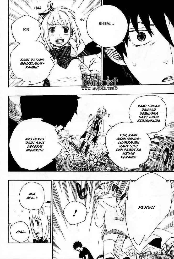 Ao no Exorcist Chapter 26 Gambar 28