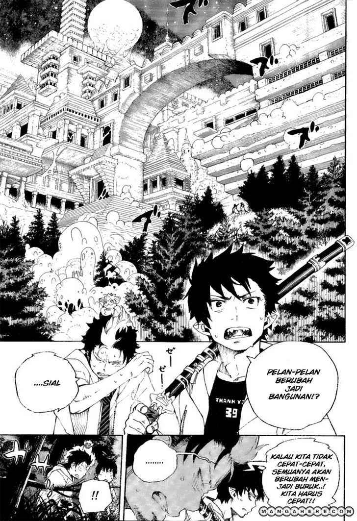 Ao no Exorcist Chapter 28 Gambar 8