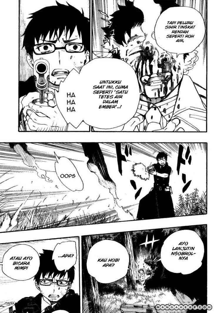 Ao no Exorcist Chapter 28 Gambar 18