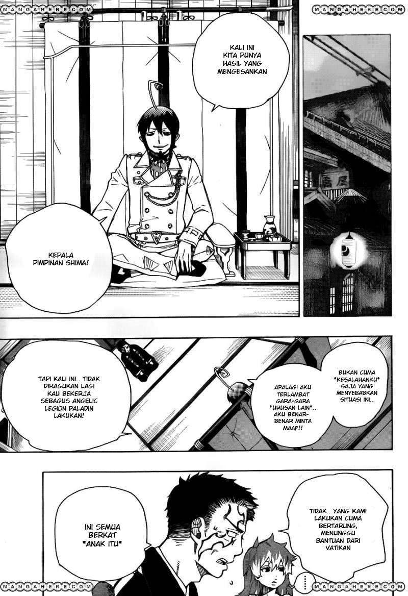 Ao no Exorcist Chapter 34 Gambar 14