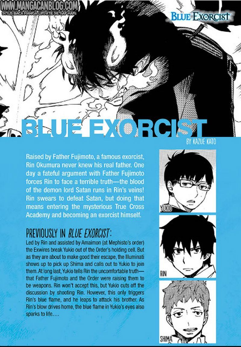Ao no Exorcist Chapter 97 Gambar 1