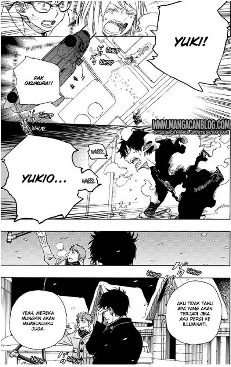Ao no Exorcist Chapter 97 Gambar 12