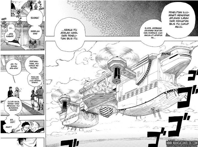 Ao no Exorcist Chapter 97 Gambar 19