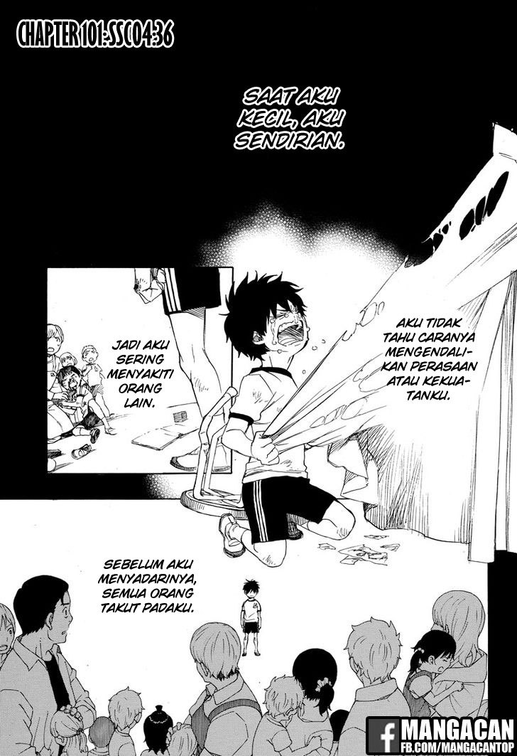 Ao no Exorcist Chapter 101 Gambar 1