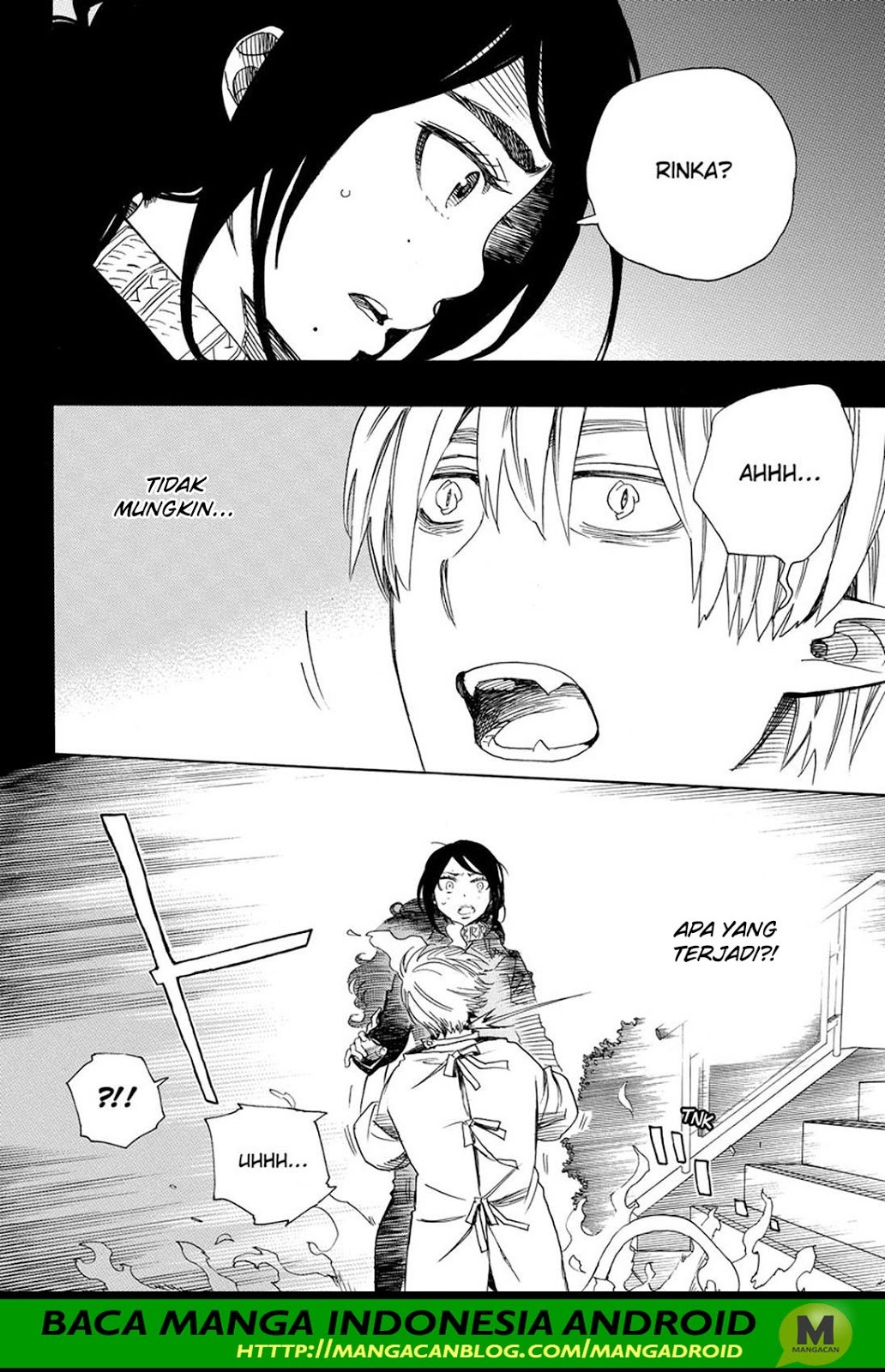 Ao no Exorcist Chapter 105 Gambar 2