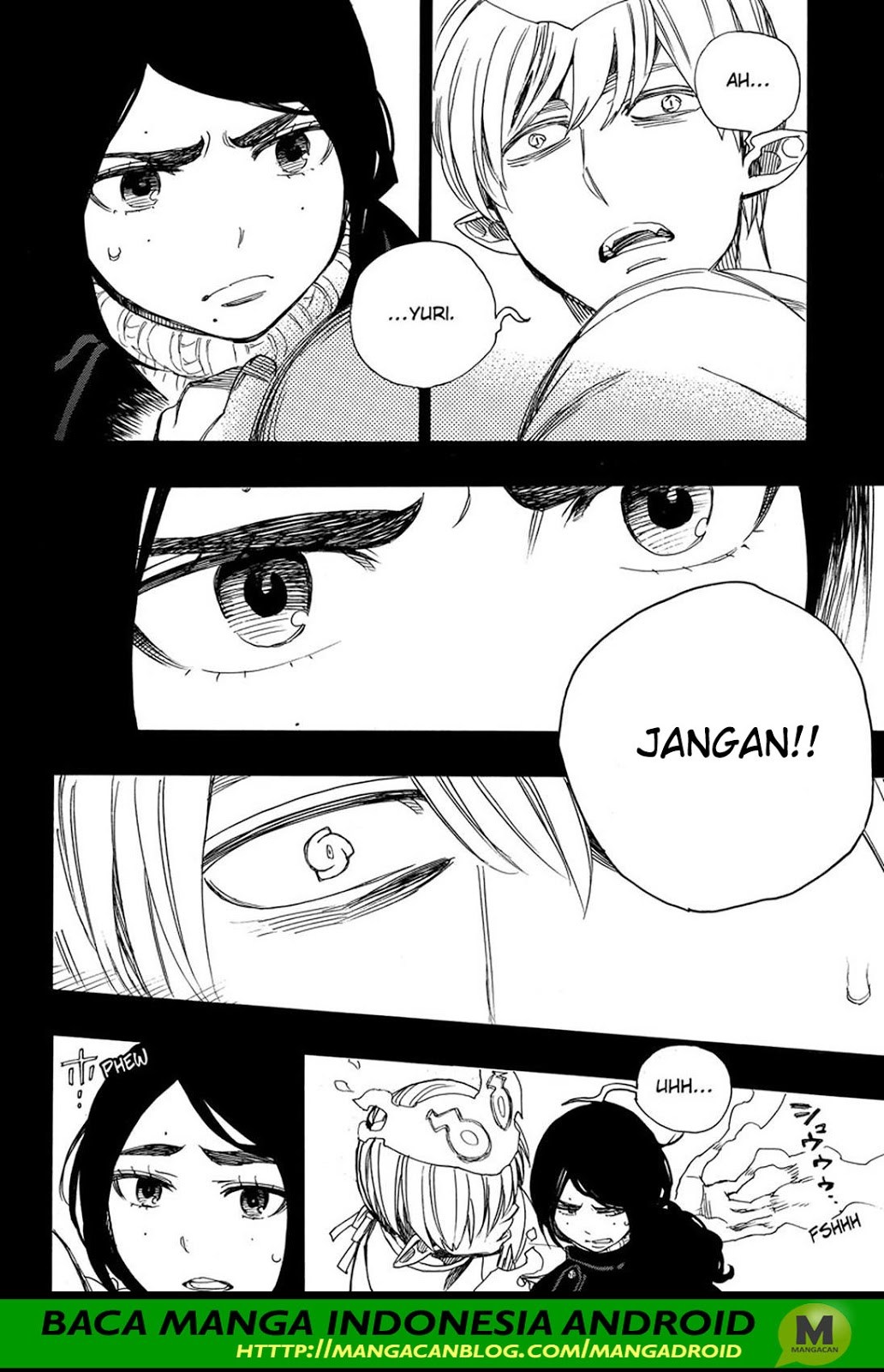 Ao no Exorcist Chapter 105 Gambar 10