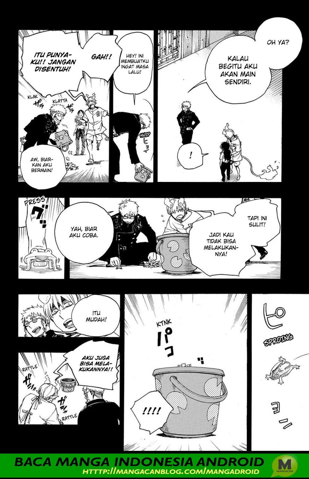 Ao no Exorcist Chapter 105 Gambar 26
