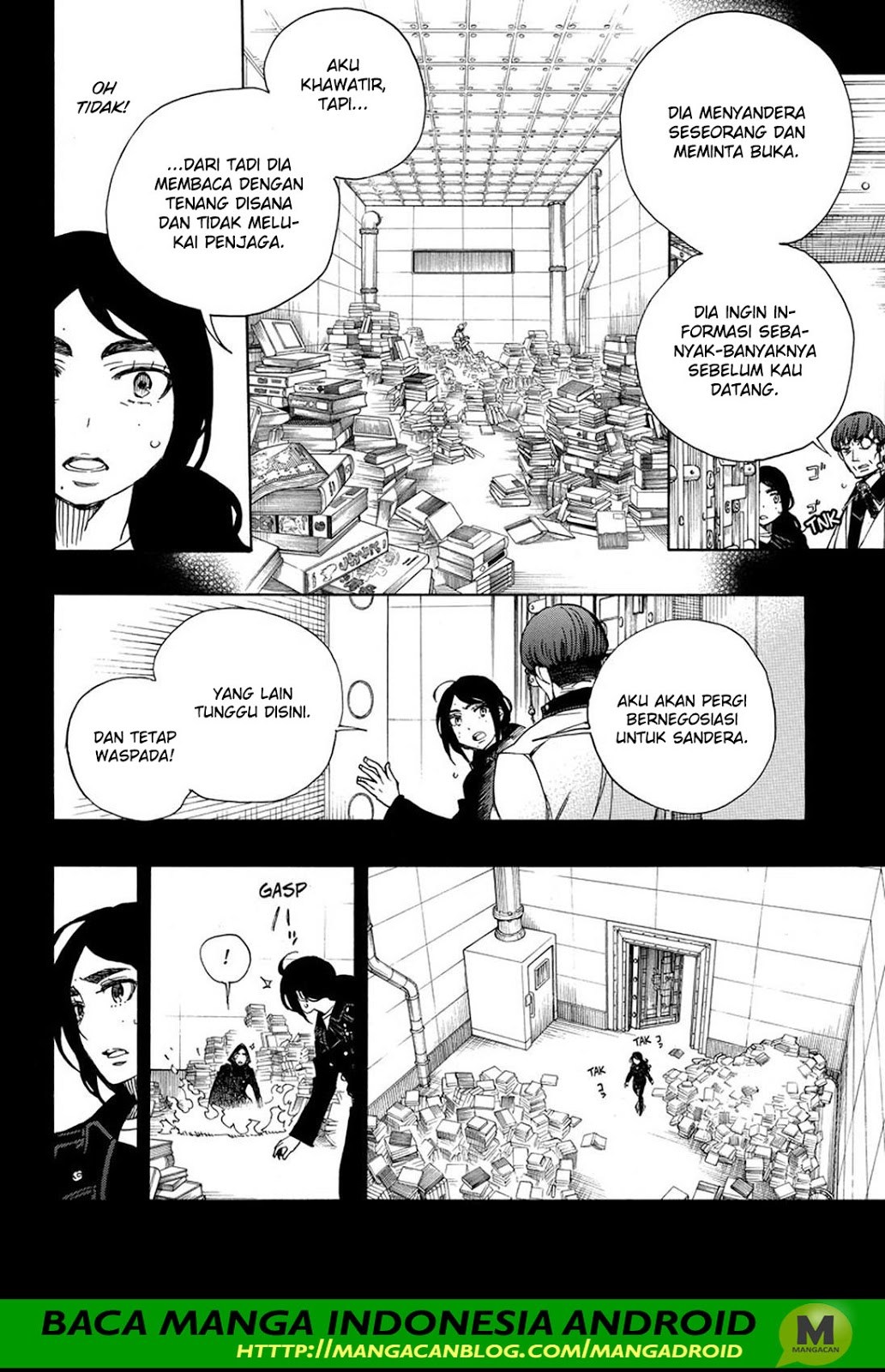 Ao no Exorcist Chapter 105 Gambar 32