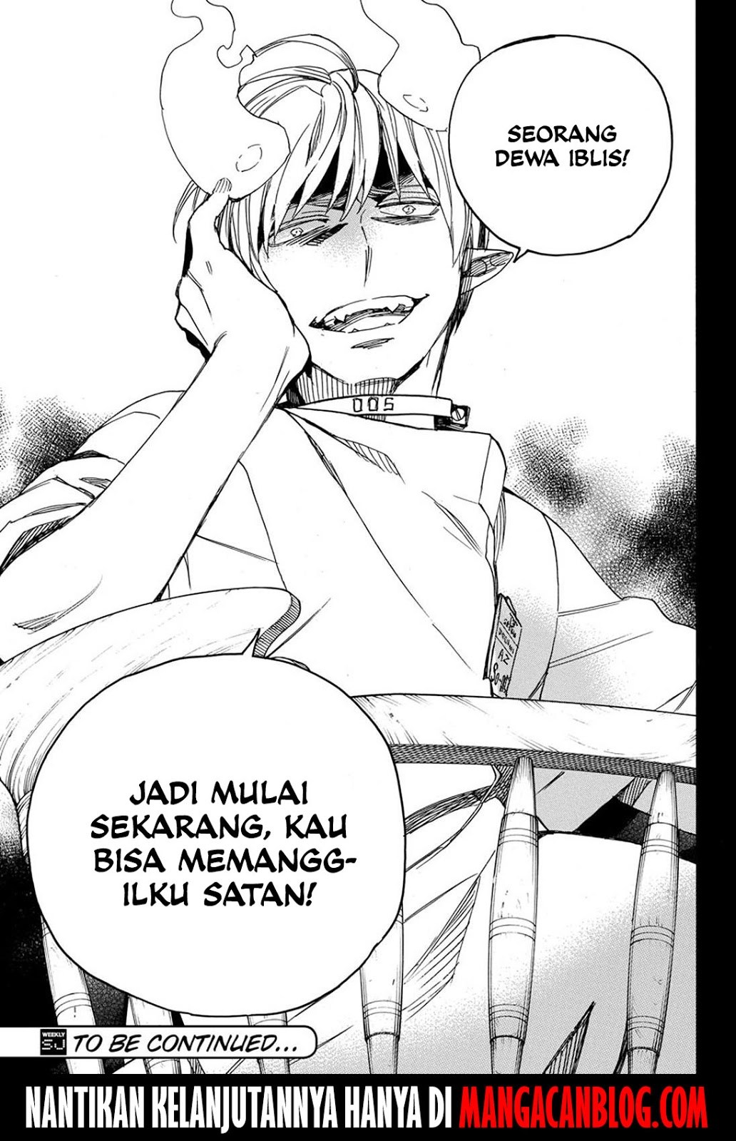 Ao no Exorcist Chapter 105 Gambar 35