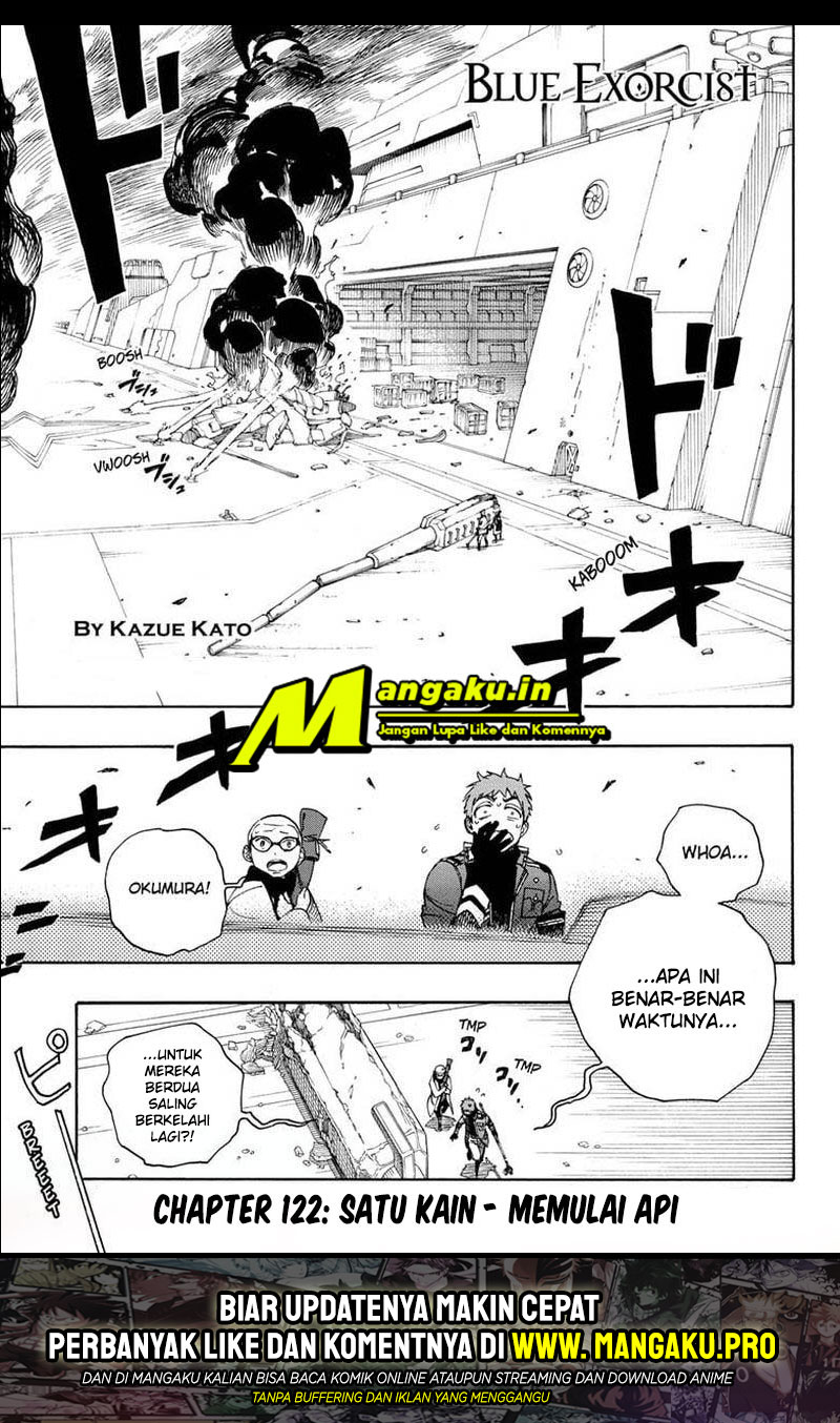 Ao no Exorcist Chapter 122 Gambar 2