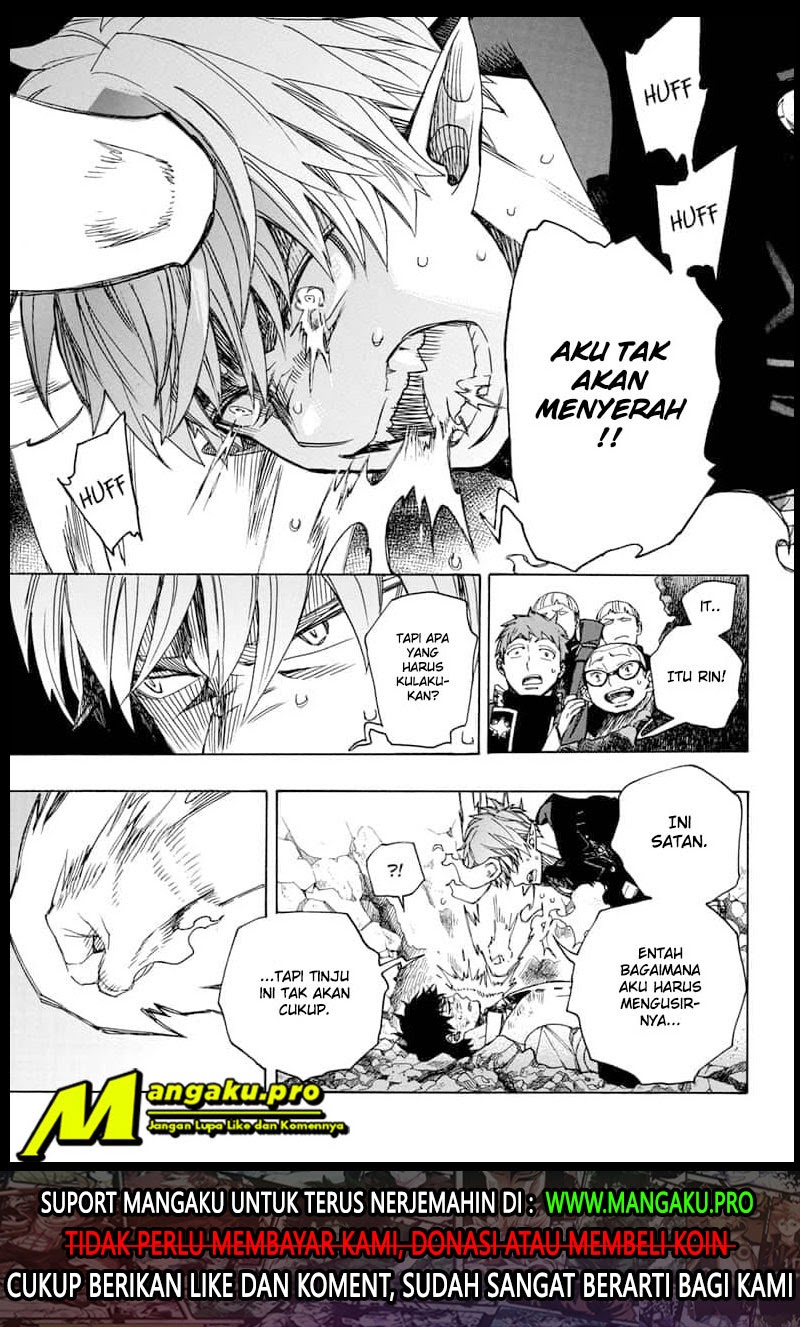 Ao no Exorcist Chapter 124.2 Gambar 2