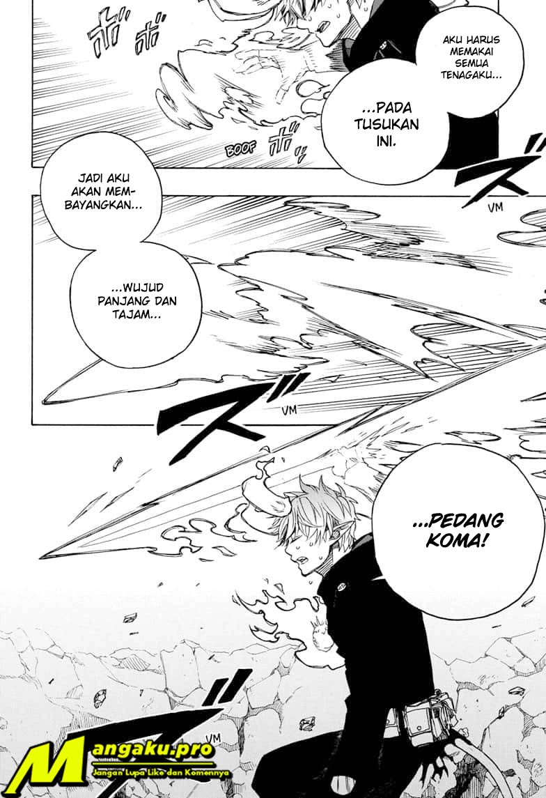 Ao no Exorcist Chapter 124.2 Gambar 3