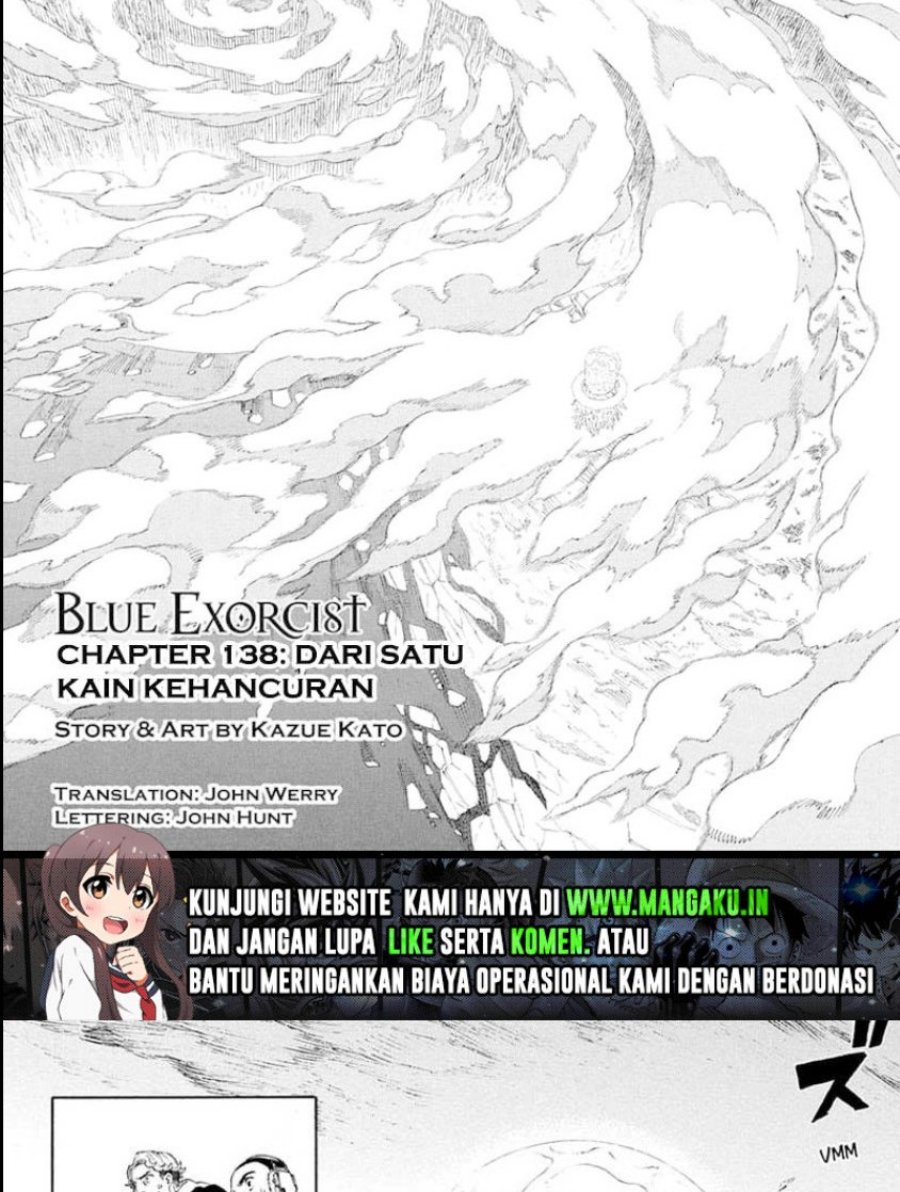Ao no Exorcist Chapter 138.1 Gambar 2