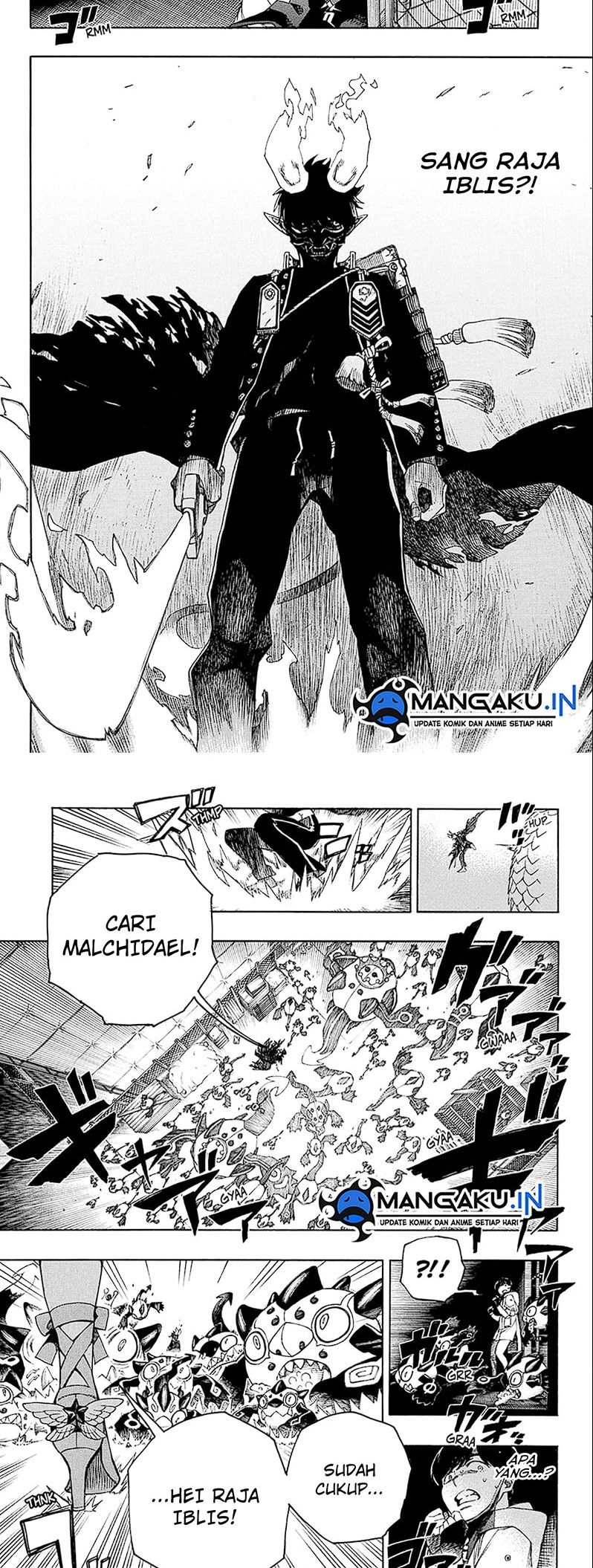 Ao no Exorcist Chapter 140.1 Gambar 2