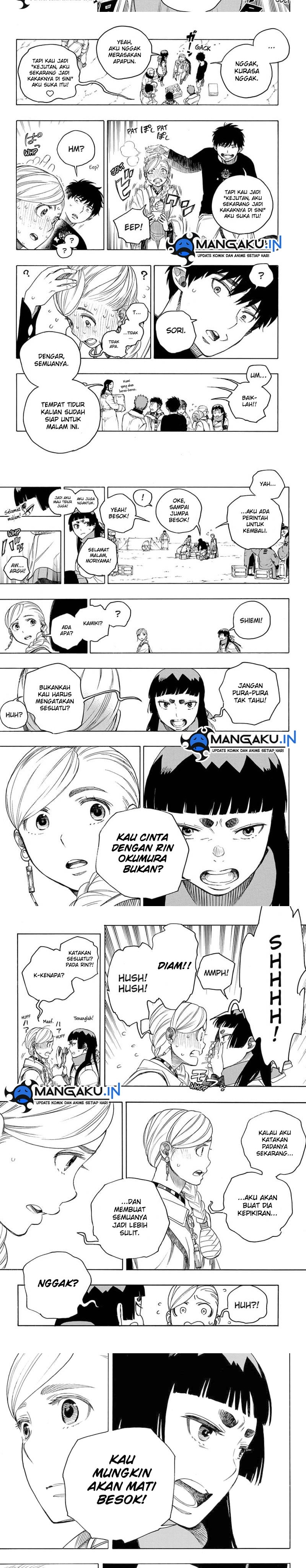 Ao no Exorcist Chapter 144.1 Gambar 4