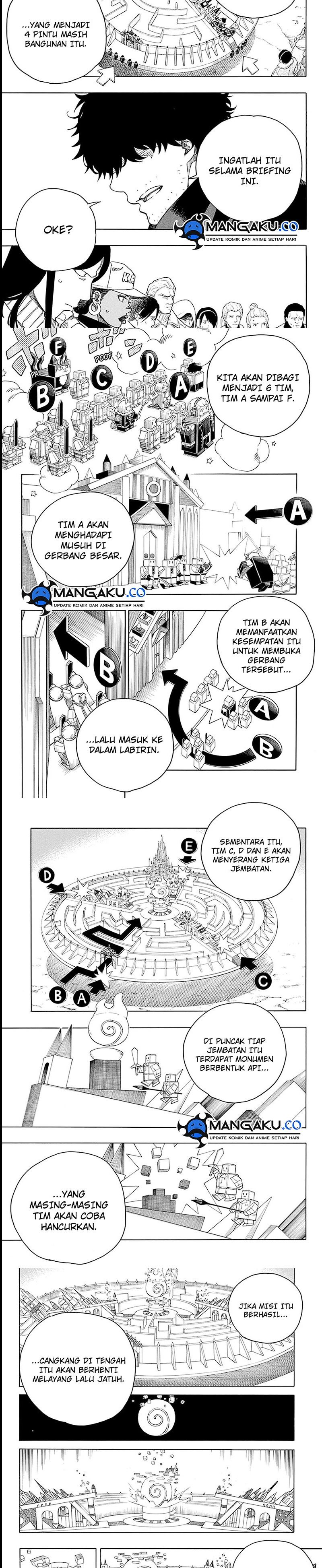 Ao no Exorcist Chapter 145 Gambar 3