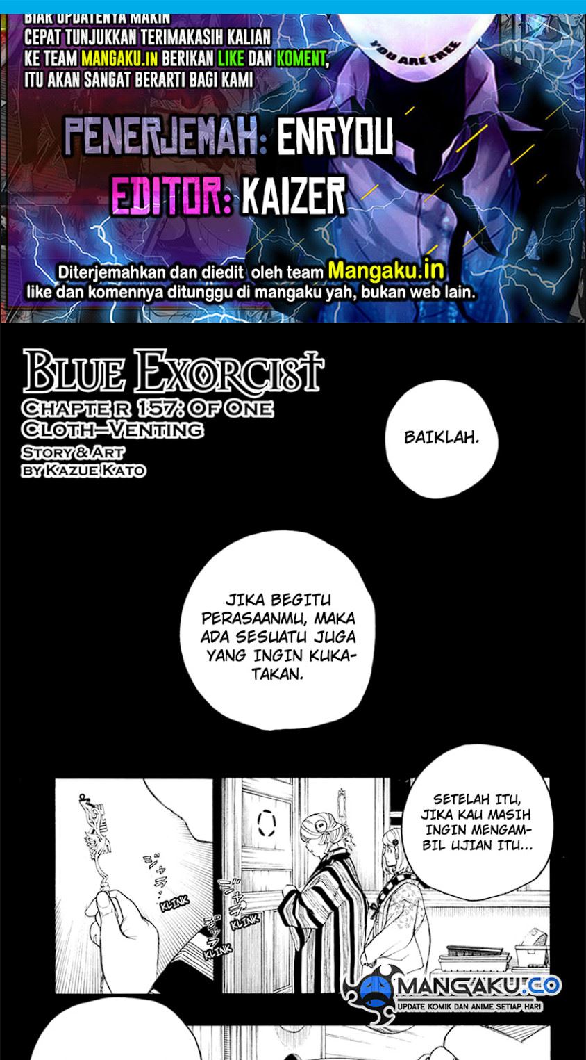 Ao no Exorcist Chapter 157 Gambar 1