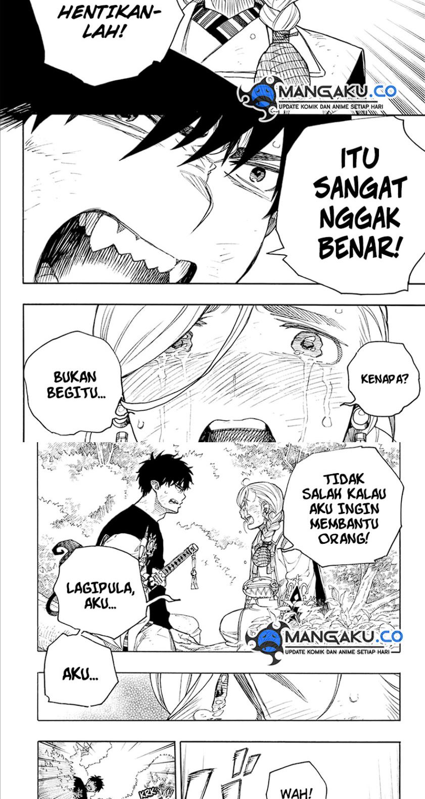 Ao no Exorcist Chapter 157 Gambar 23