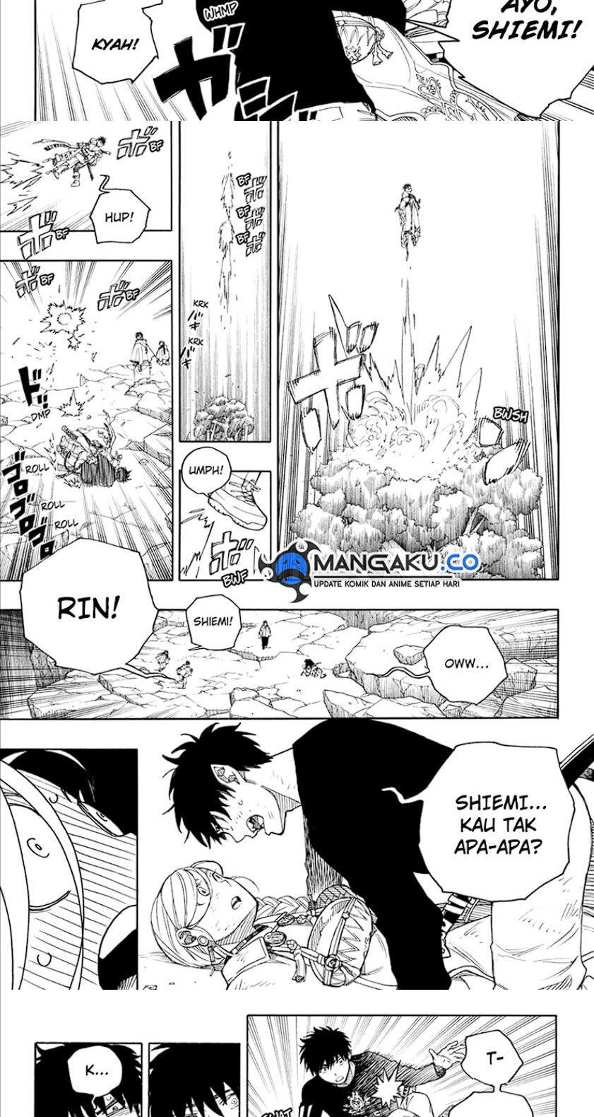 Ao no Exorcist Chapter 157 Gambar 25