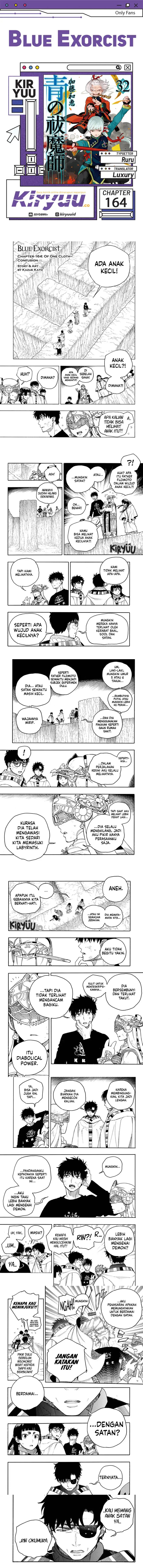Ao no Exorcist Chapter 164 Gambar 1