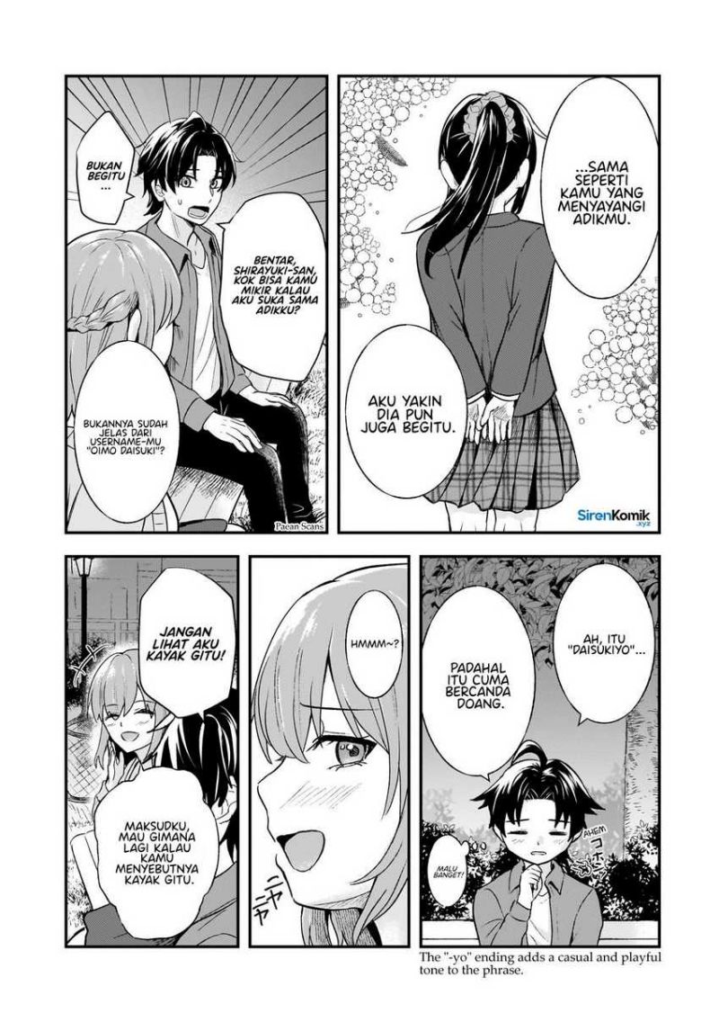 Aorikei Game Haishinsha (20-sai), Haishin no Kiri Wasure ni Yori Ii Hito Bare Suru. Chapter 05 Gambar 31