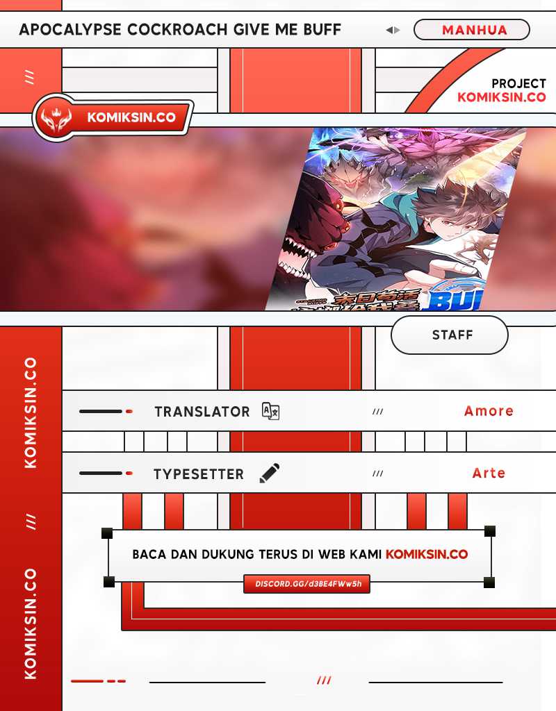 Apocalypse: Cockroaches Gives Me Buff Chapter 23 Gambar 1