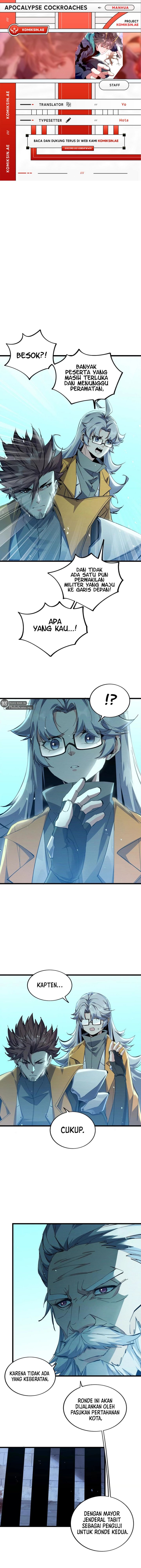 Apocalypse: Cockroaches Gives Me Buff Chapter 62 Gambar 1
