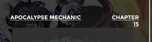 Apocalypse Mechanic Chapter 15 Gambar 1